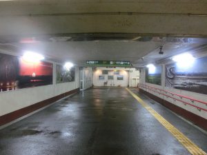 釧路駅の地下道